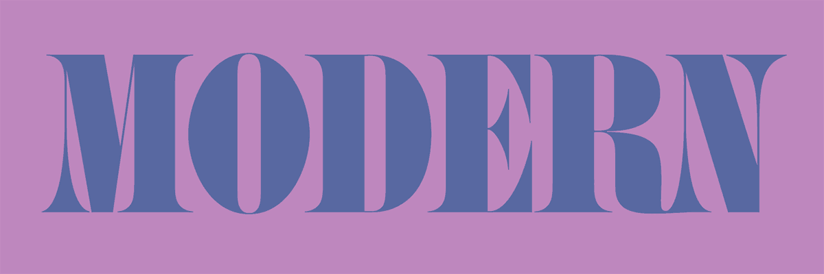 Type@Cooper - Lettering Intensive: The Modern Letter