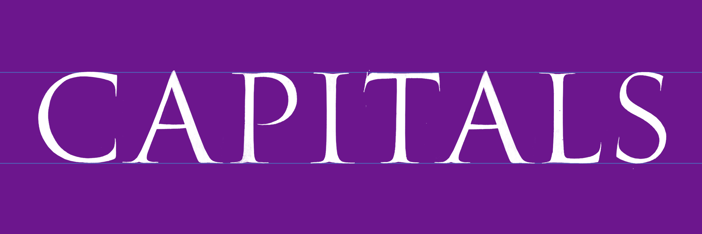 Type@Cooper - Capital Letter Breakdown