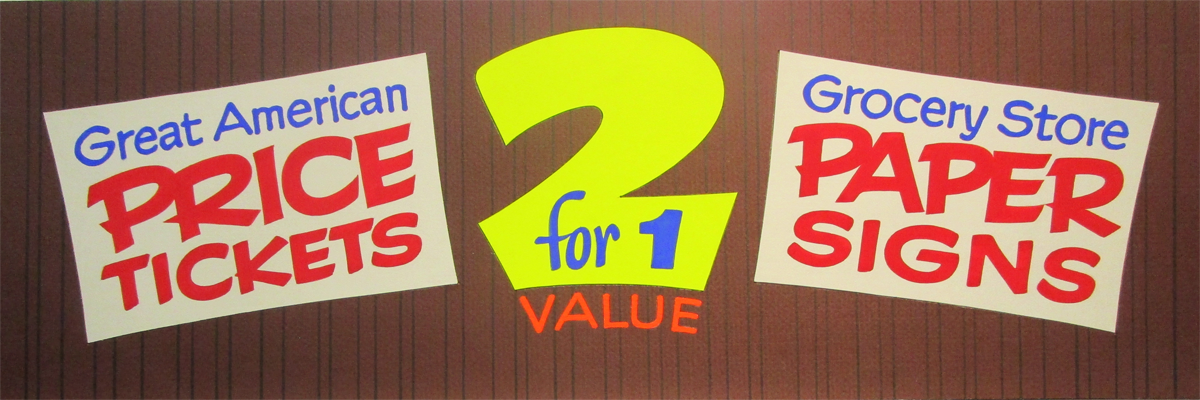 Type@Cooper - Price Tickets and Paper Signs