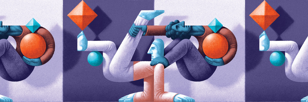 Type@Cooper - Illustration: black & white to color